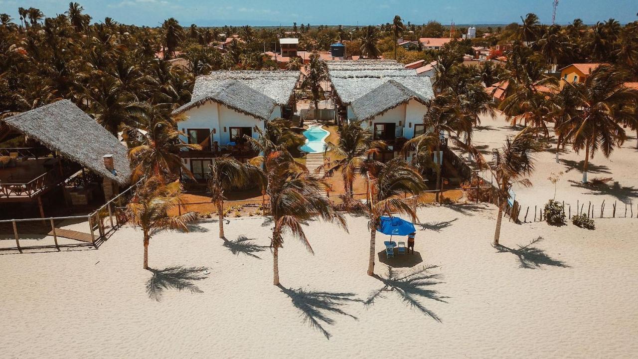 Ap. Peixe Boi Pe Na Areia Com Vista Frontal E Total Para O Mar Barra Grande  Exterior photo