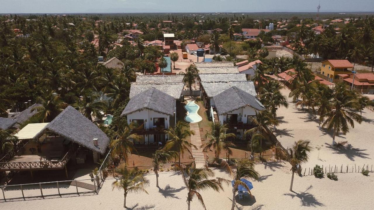 Ap. Peixe Boi Pe Na Areia Com Vista Frontal E Total Para O Mar Barra Grande  Exterior photo