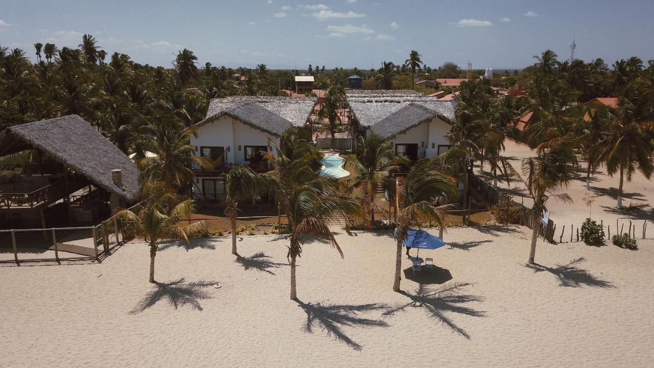 Ap. Peixe Boi Pe Na Areia Com Vista Frontal E Total Para O Mar Barra Grande  Exterior photo