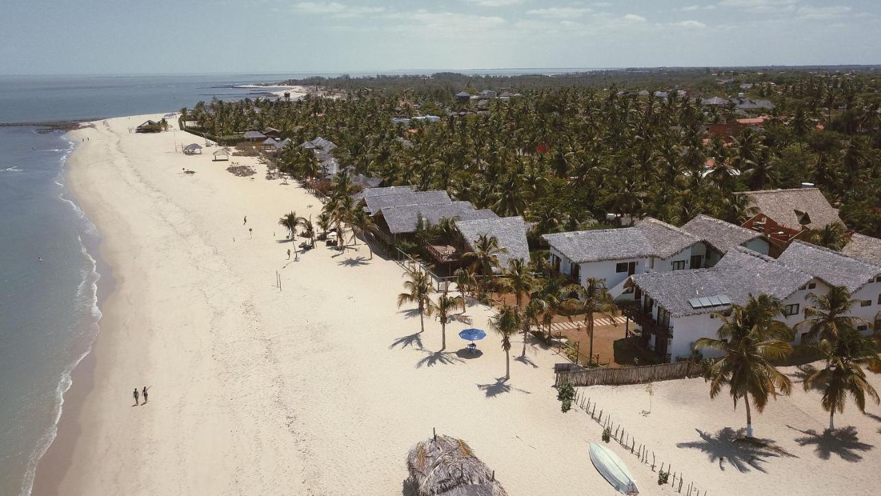Ap. Peixe Boi Pe Na Areia Com Vista Frontal E Total Para O Mar Barra Grande  Exterior photo